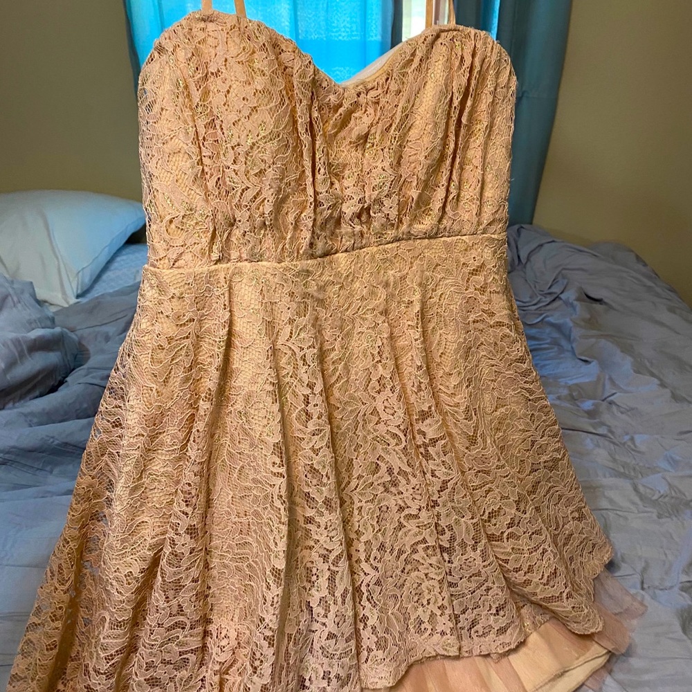 Sweetheart neckline dress